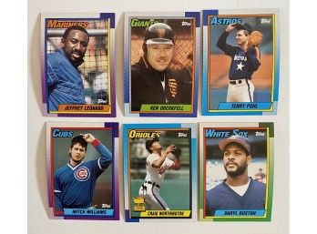 1990/91 Topps Baseball Cards