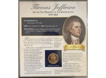 The United States Vice President Thomas Jefferson Medal