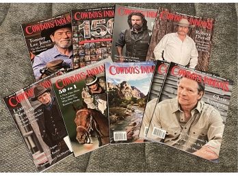 9 Issues Cowboys & Indians Magazines- 2014