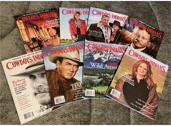 8 Issues Cowboys & Indians Magazines- 2020