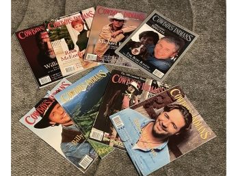 8 Issues Cowboys & Indians Magazines- 2002