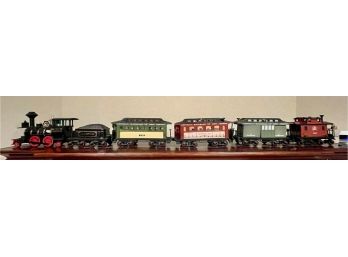 Vintage Commemorative Jim Beam Train Decanters