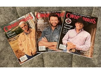 3 Issues Cowboys & Indians Magazines- 2013