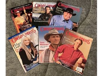 6 Issues Cowboys & Indians Magazines- 2004