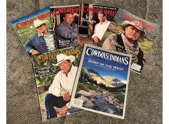 6 Issues Cowboys & Indians Magazines- 2003