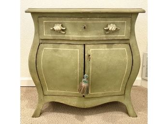 Fabulous Patina Italian Made And Painted Cabinet