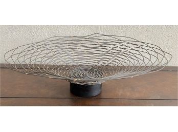Large Decorative Wire Display Bowl