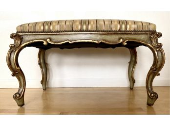 Gorgeous Italian Style Cushioned Bench