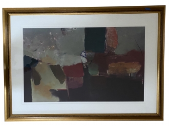 Gorgeous Framed Abstract Textural Print