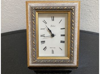 Galassi Made In Italy Framed Battery Operated Clock