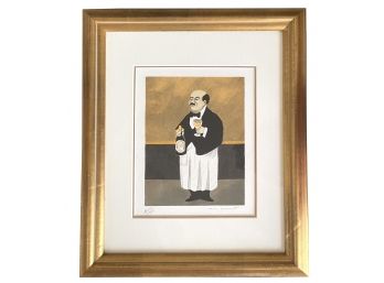 Guy Buffet Pencil Signed Artist Proof 239/400 Professionally Framed & Matted