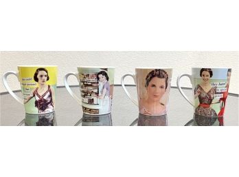 Set Of 4 Anne Taintor Inc. Coffee Mugs