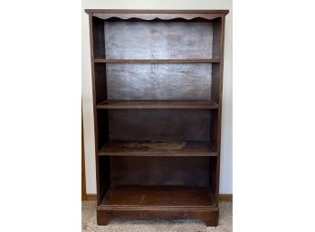4 Shelf Wood Bookshelf