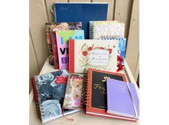 Lot Of Journals And Notebooks