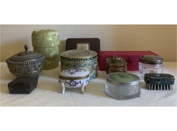 Charming Medley Of Trinket Boxes