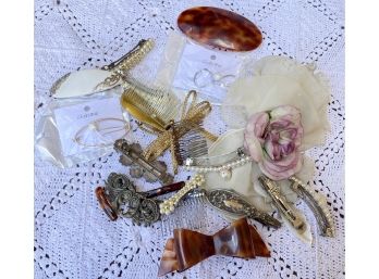 Vintage Hair Berets And Clips