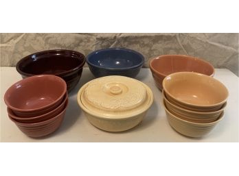11 Piece Collection Of Misc. Bowls And Casserole Dish