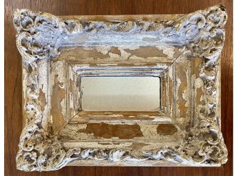 Small Mirror In Wood Frame