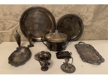 13 Piece Misc. Silver Plate Collection Including Roger's Brothers, International, & More