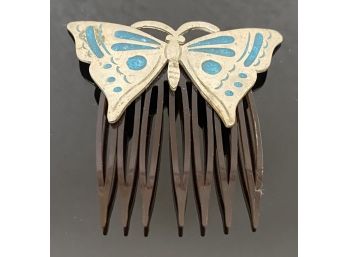 Vintage Sterling Silver Butterfly Beret