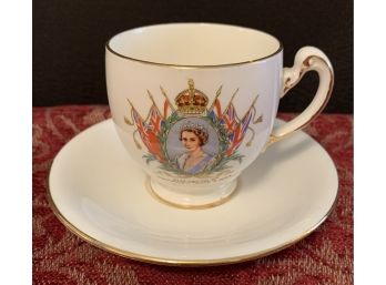 Royal Winton Made In New England Decorative Cup & Saucer