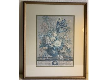 Array Of Flowers Print In Frame
