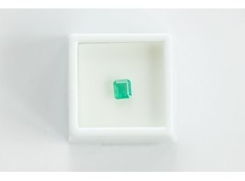 Approximately 1.00CT EC Columbian Square Emerald