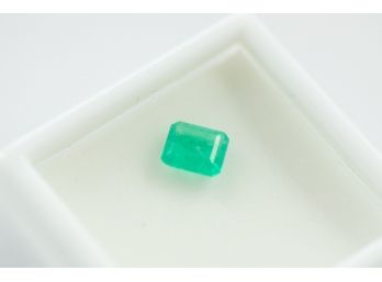Approximately 1.00 CT EC Columbian Emerald