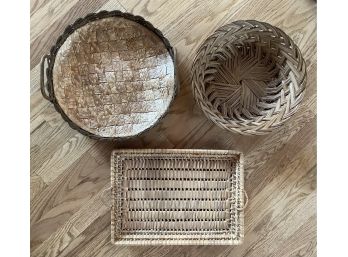 Grouping Of 3 Baskets