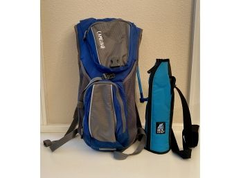 Brand New Camelback Hydration Pack And Arctic Zone Water Bottle Cooler