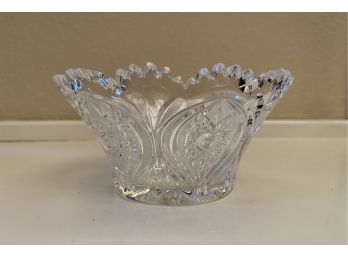 Small Pressed Glass Bowl