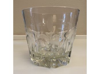 Etched Glass Small Crystal Bowl
