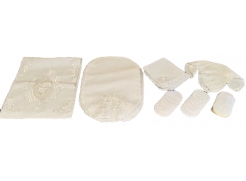 Collection Of White Cotton Linens