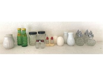Collection Of Vintage Salt & Pepper Shakers