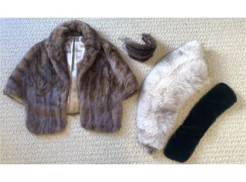 Lovely Vintage Faux Fur/ Fur Lot
