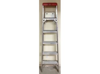 Aluminum 6' Step Ladder 200 Lbs. Capacity