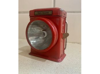 Vintage Tin Battery Operated Trail Blazer Lantern