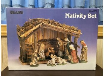 Sears Nativity Scene