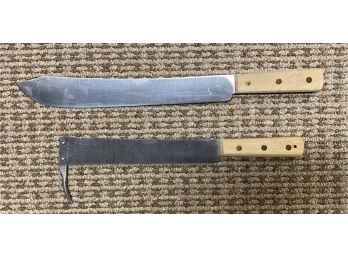 Two Ontario Knife Company Knives