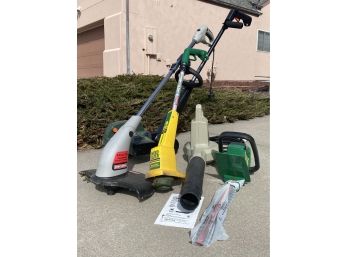 Grouping Of Garden Power Tools
