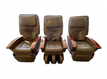 Lot Of 3 Human Touch Technology Massage Chairs Model HT-136