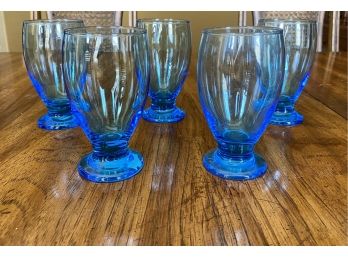 Cristar Blue Footed Glasses