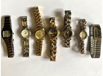 Great Grouping Of Ladies Watches Including Faux Rolex