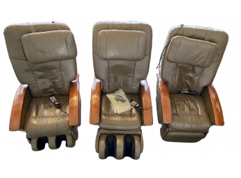 Lot Of 3 Human Touch Technology Massage Chairs Model HT-136