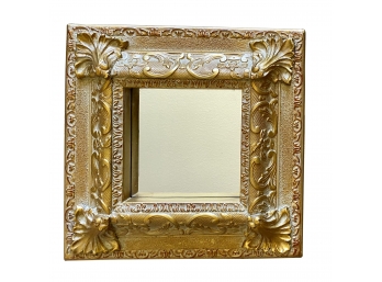 Small Gold Ornate Frame Mirror