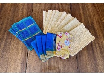 Collection Of Summery Cotton Napkins And Placemats