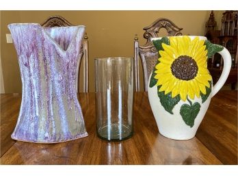 Grouping Of 3 Vases