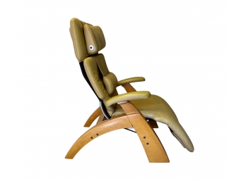 Human Touch The Perfect Chair Leather Zero Gravity Chair