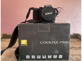 Nikon Coolpix P500 With Box