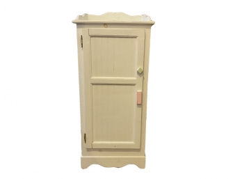Small White Wood Bedroom Cabinet